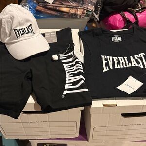 Everlast Black Athletic Shorts